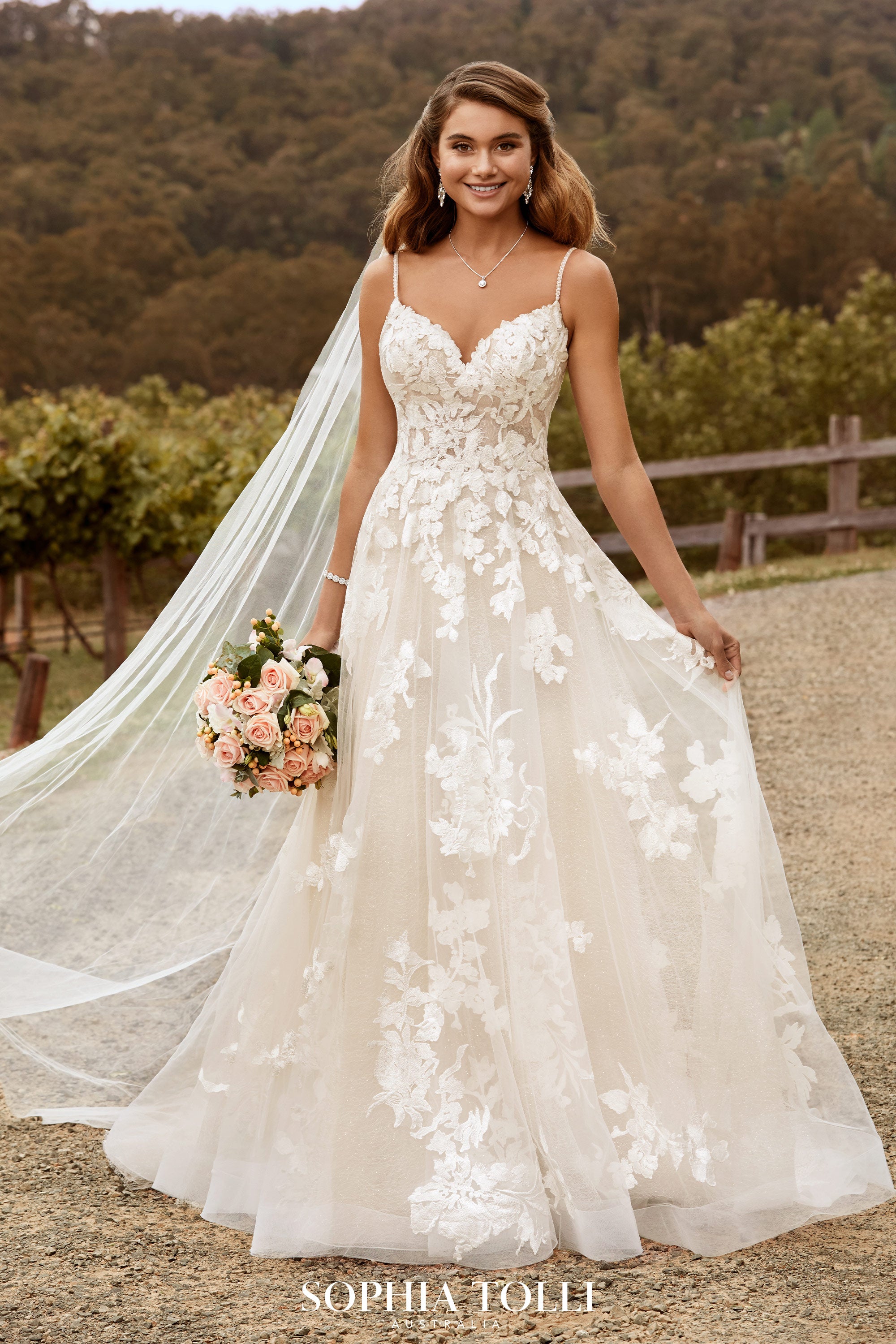 Versatile A-line Wedding Dress