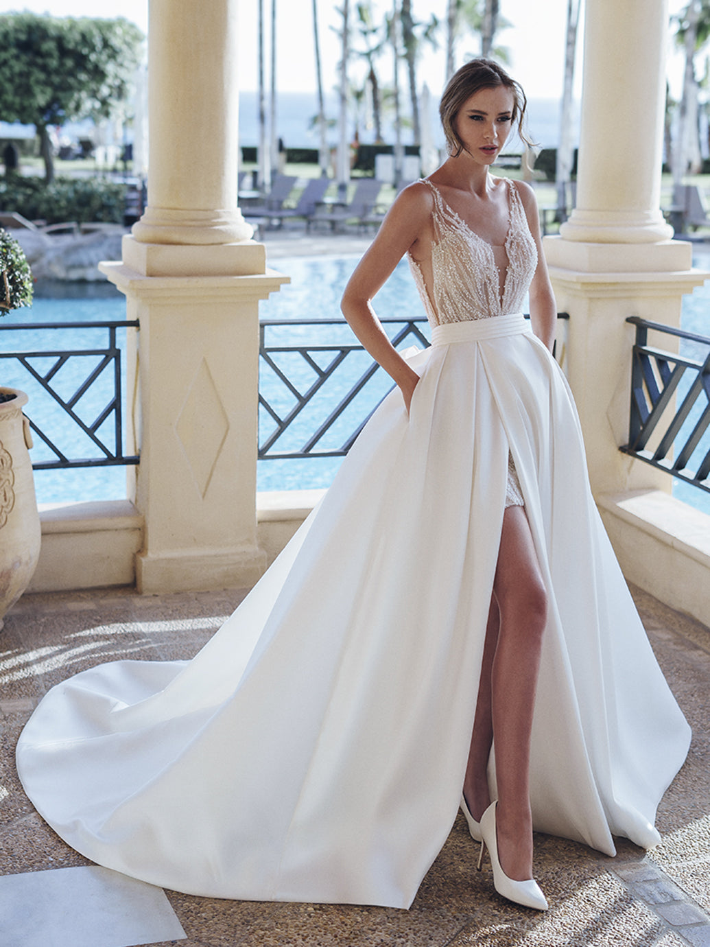Blue by Enzoani: Stormi – Camellia Wedding Gown | Bridal Store