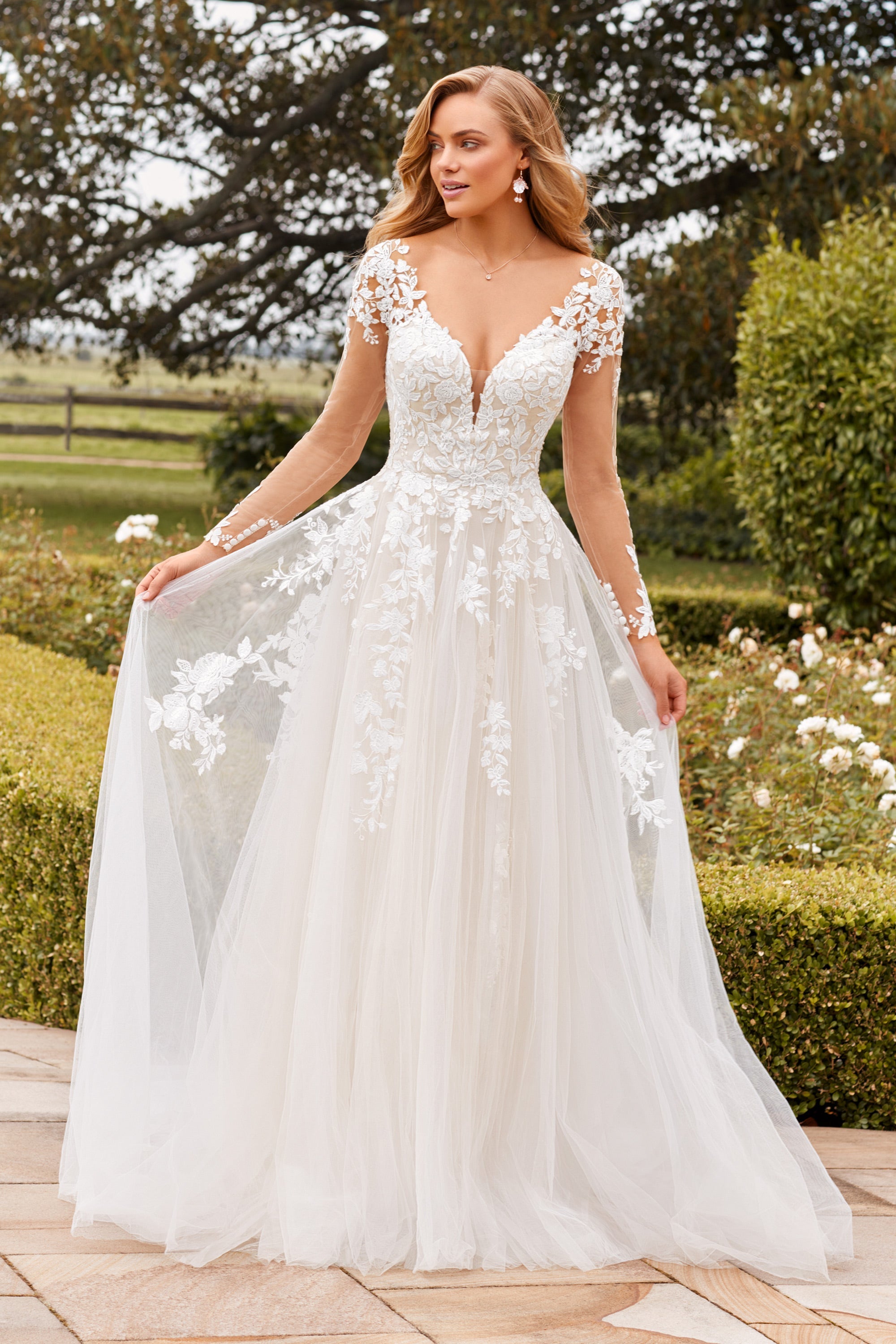 Sophia Tolli: Y22261 - Ambrose – Camellia Wedding Gown | Bridal