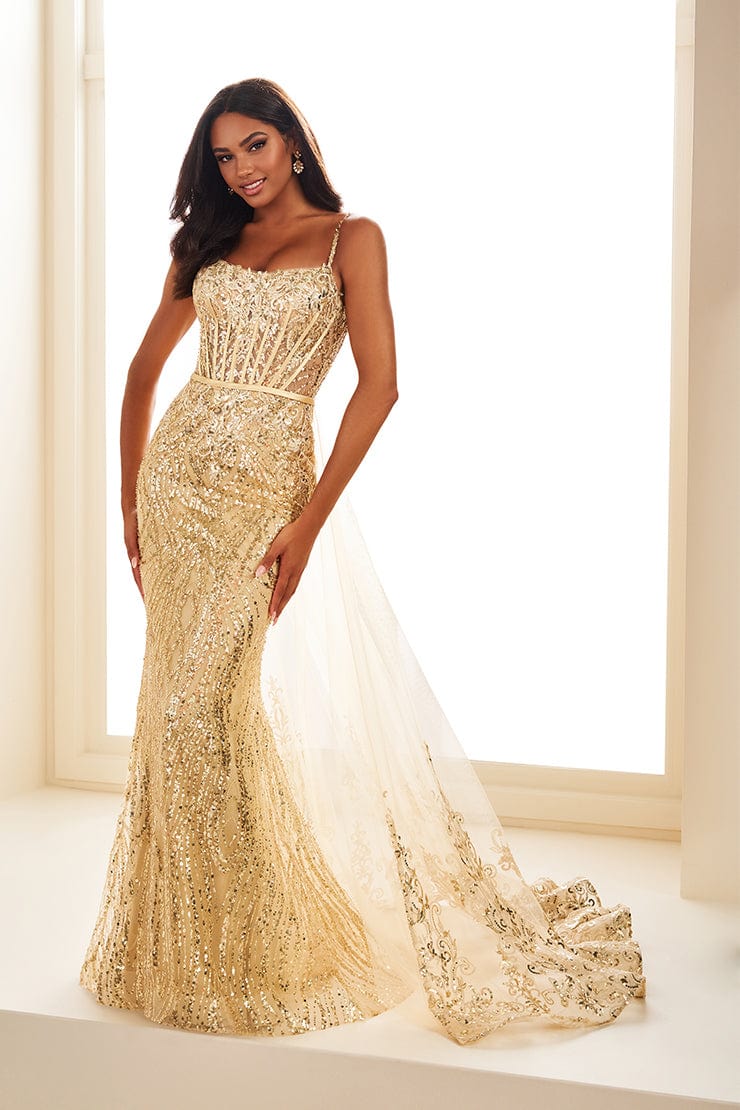 ELLIE  ラメニットベスト 【GOLD】 Ellie Wilde: EW36075 – Camellia Wedding Gown | Bridal Store