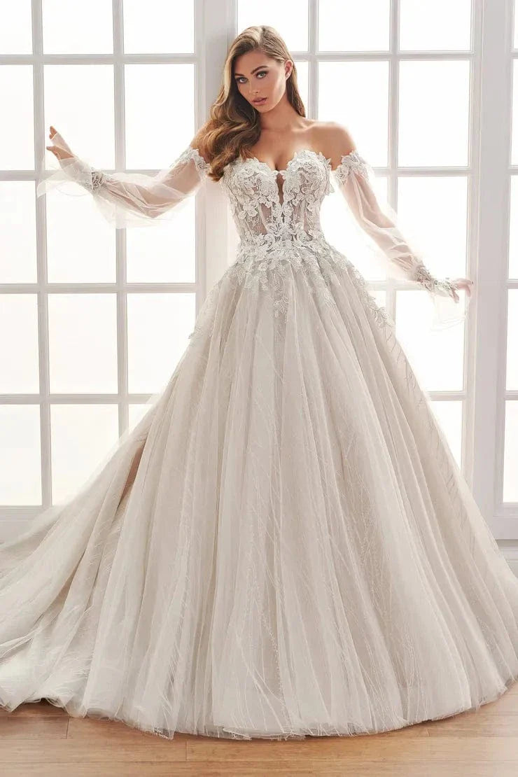 Martin Thornburg: MT1410 - Gwendolyn – Camellia Wedding Gown