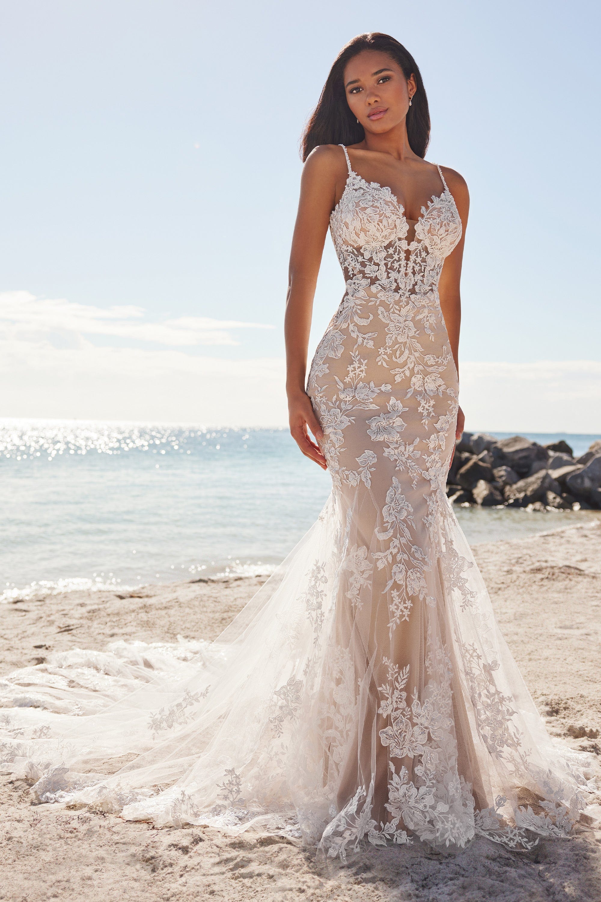 Martin Thornburg: MT3211 - Rayen – Camellia Wedding Gown | Bridal