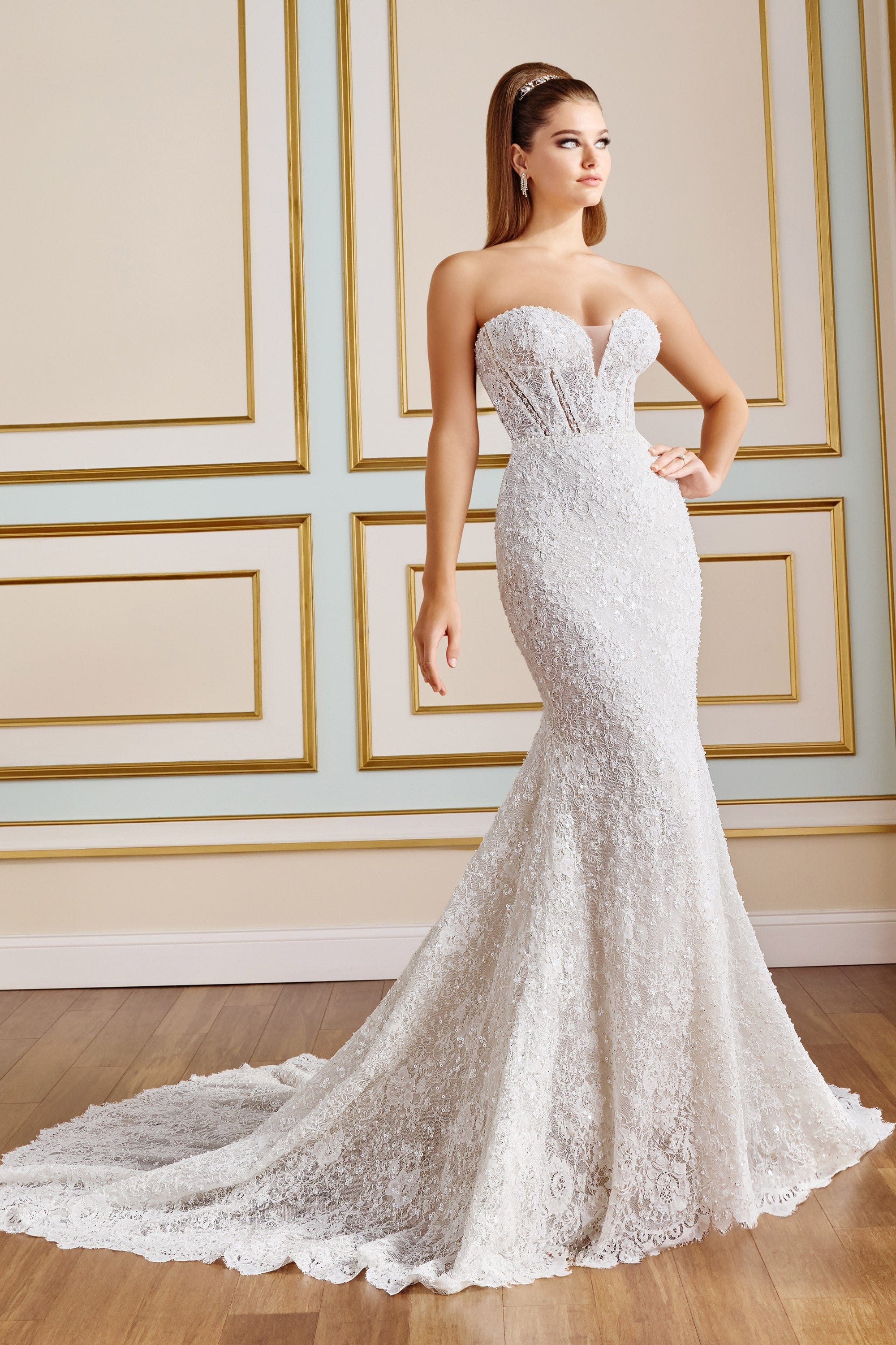 Martin Thornburg: MT9113 - Tulip – Camellia Wedding Gown | Bridal