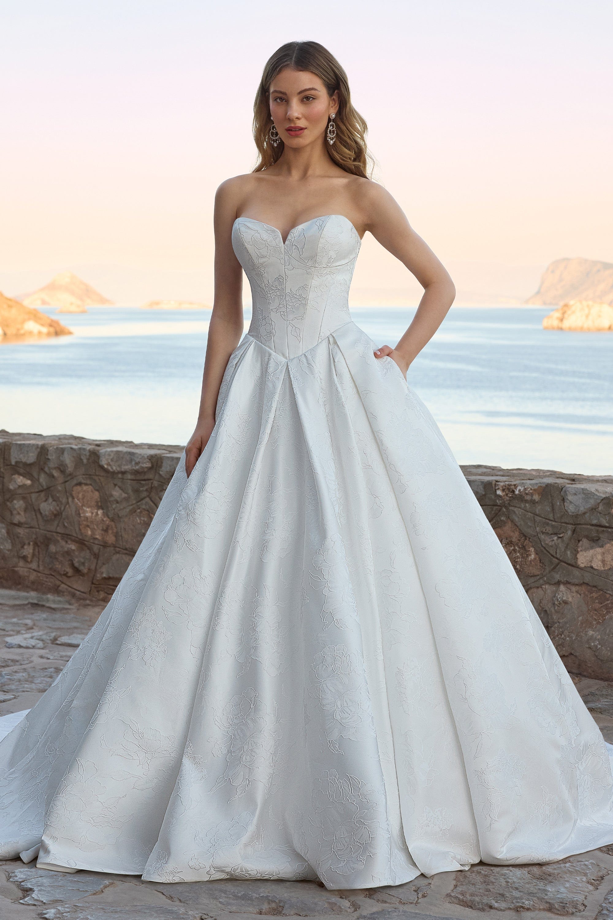 Sophia Tolli: Y3182B - Elli Marie – Camellia Wedding Gown | Bridal