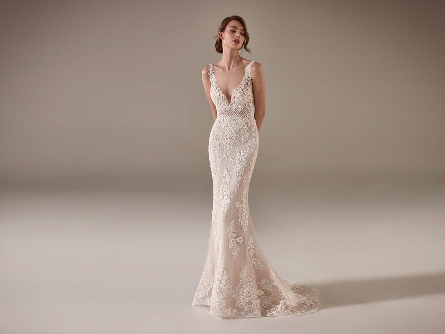 pronovias evening dresses sale Pronovias Sample Sale: Franca (Clearance) Camellia Wedding Gown | Bridal Store