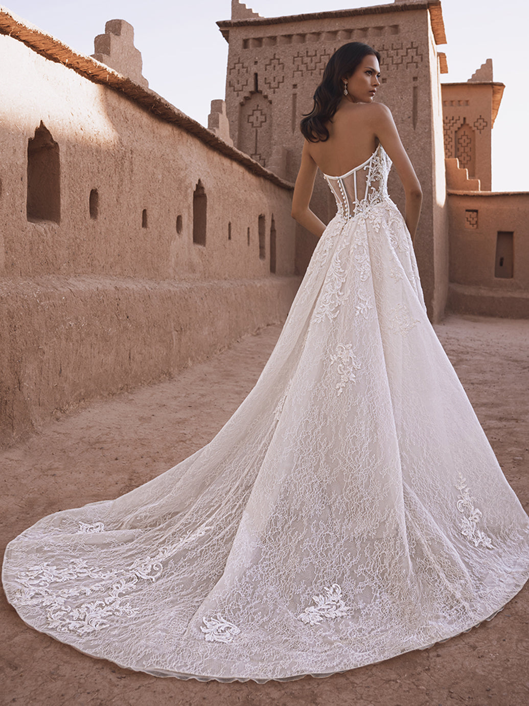 美品　wedding dress Blue by Enzoani: Palmer – Camellia Wedding Gown | Bridal Store