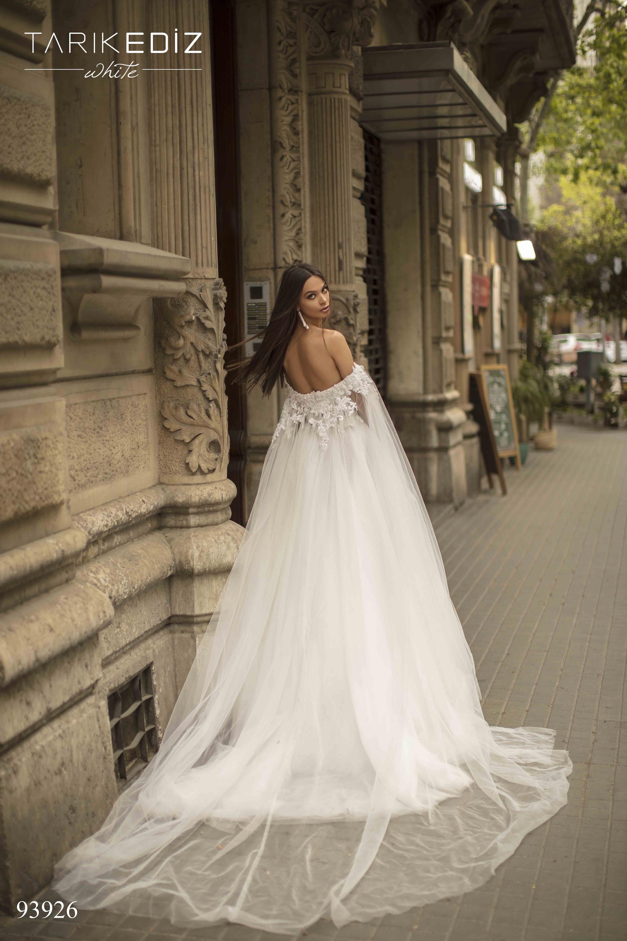 Tarik Ediz 93926 JADE (Clearance) – Camellia Wedding Gown | Bridal