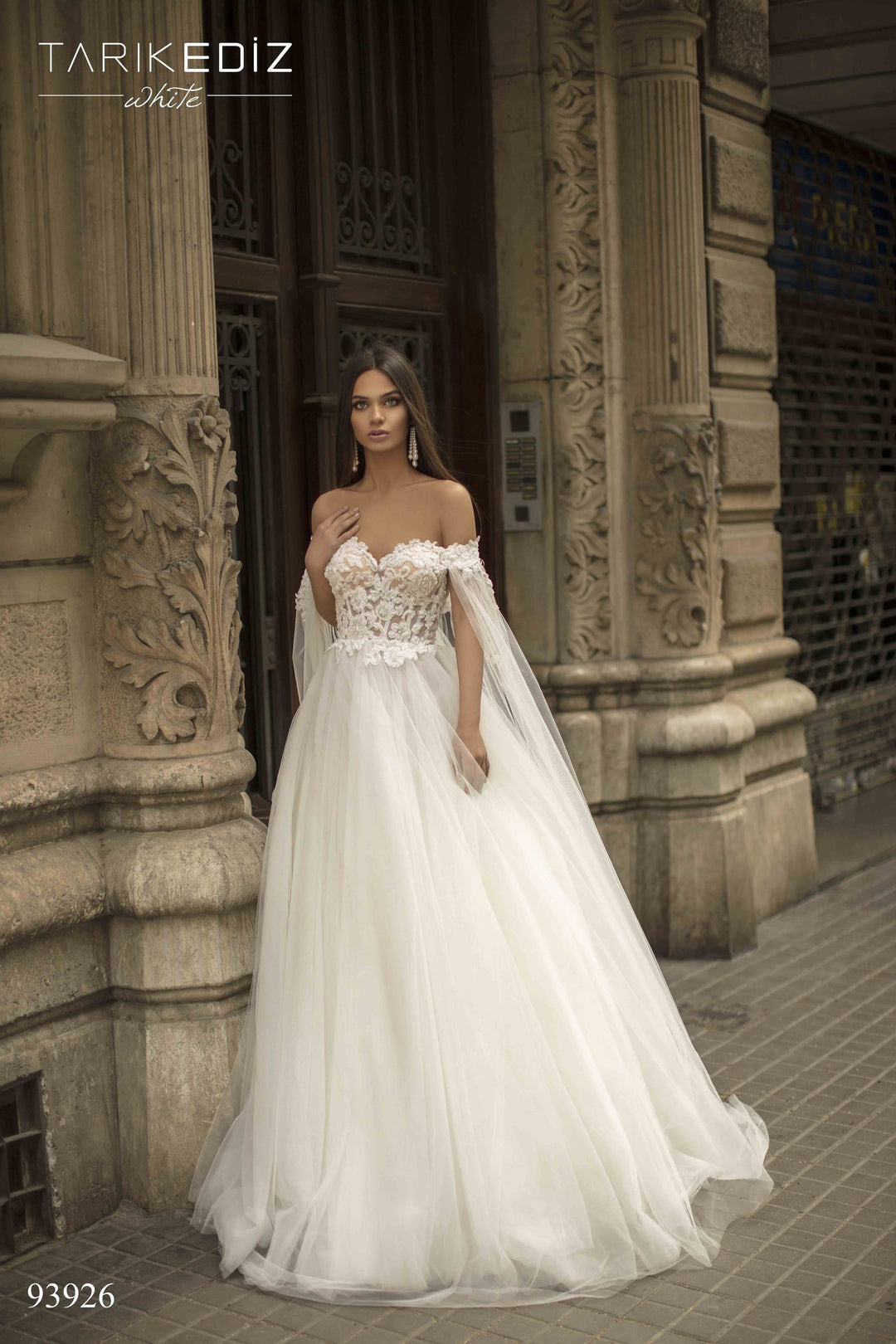 Tarik Ediz 93926 JADE (Clearance) – Camellia Wedding Gown Bridal