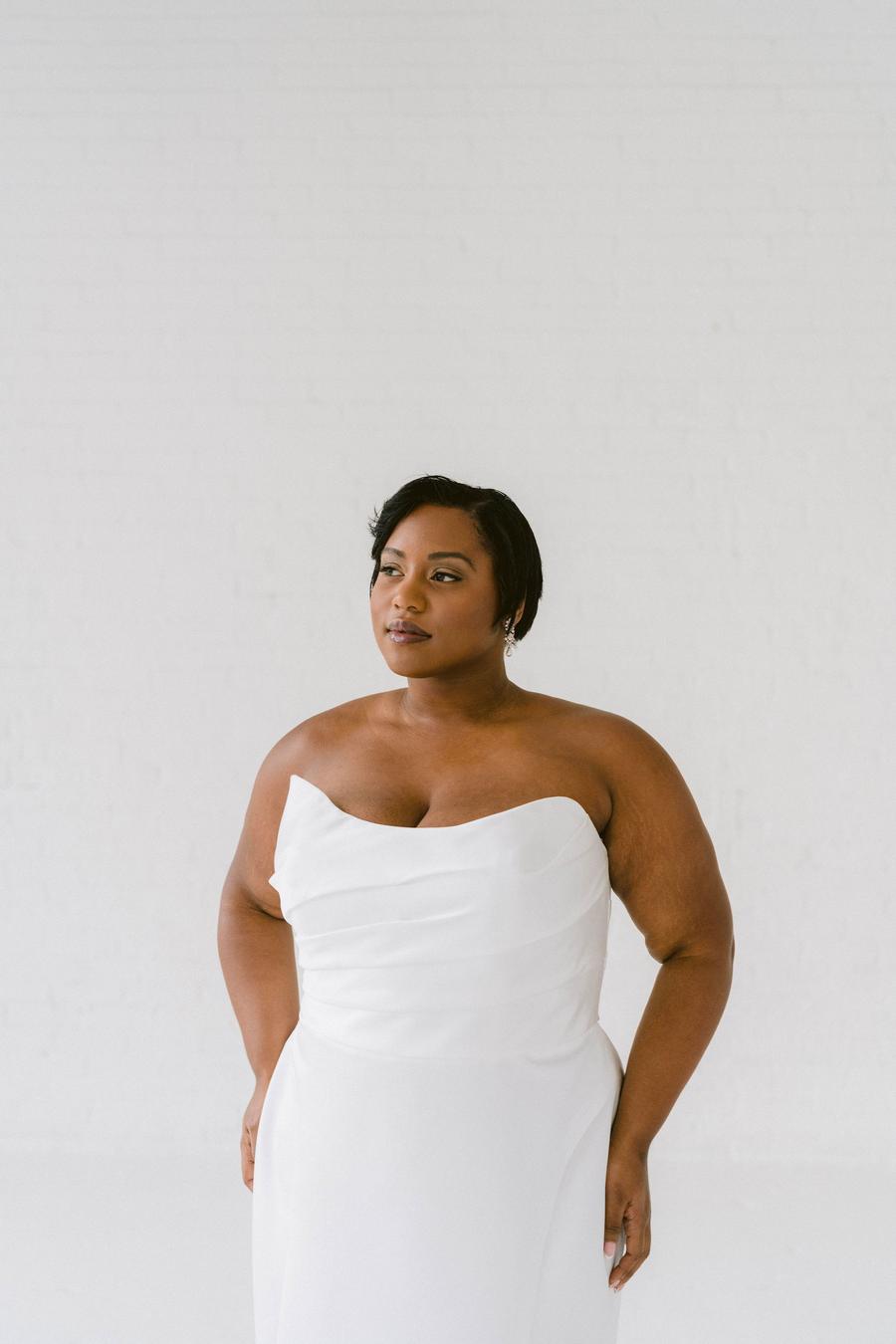 Curve Couture Chicago fit and flare wedding dress 3 - Camellia Wedding Gown Toronto
