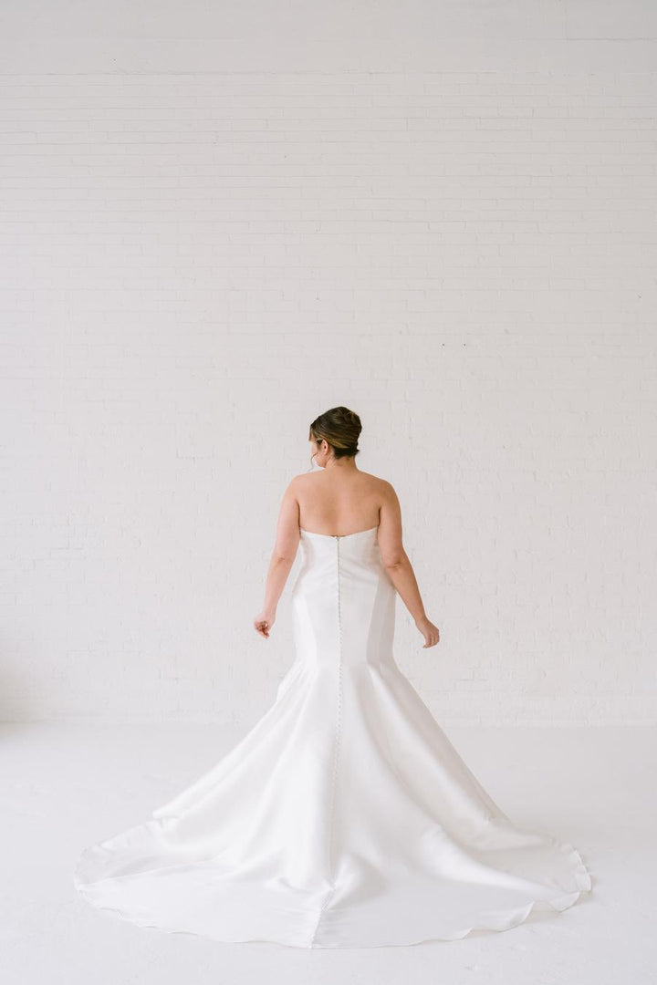 Curve Couture Diana mermaid wedding dress 2 - Camellia Wedding Gown Toronto