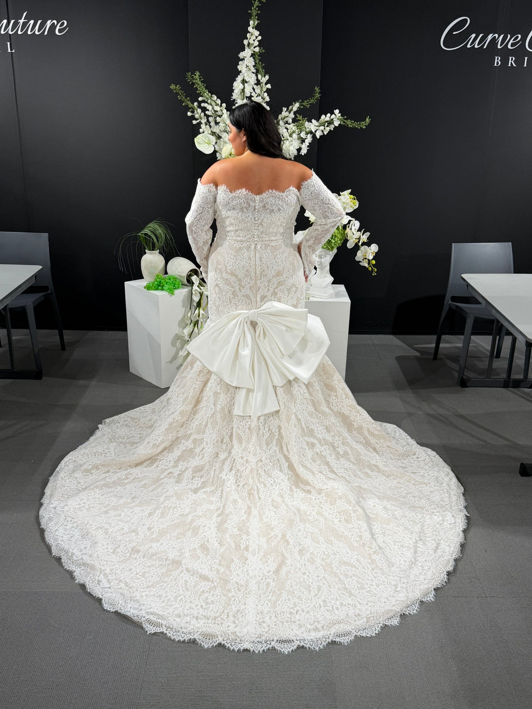 Curve Couture Irina mermaid wedding dress 3 - Camellia Wedding Gown Toronto