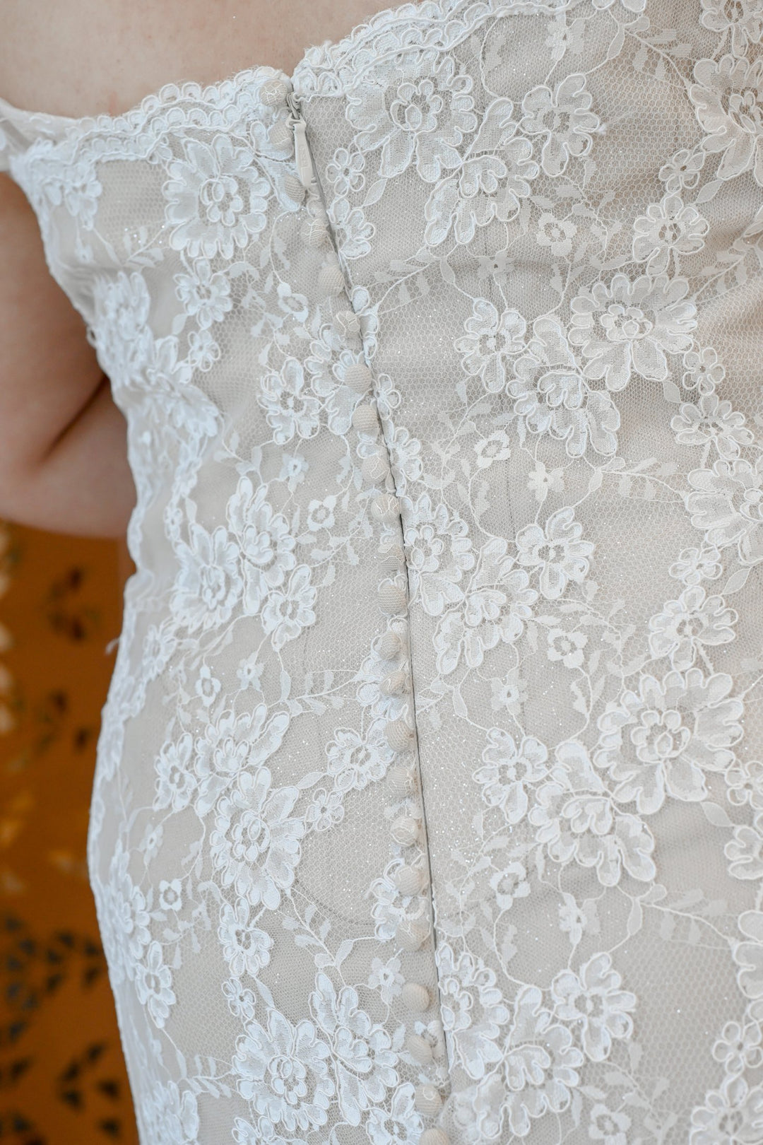 Curve Couture La Plata fit and flare wedding dress 5 - Camellia Wedding Gown Toronto