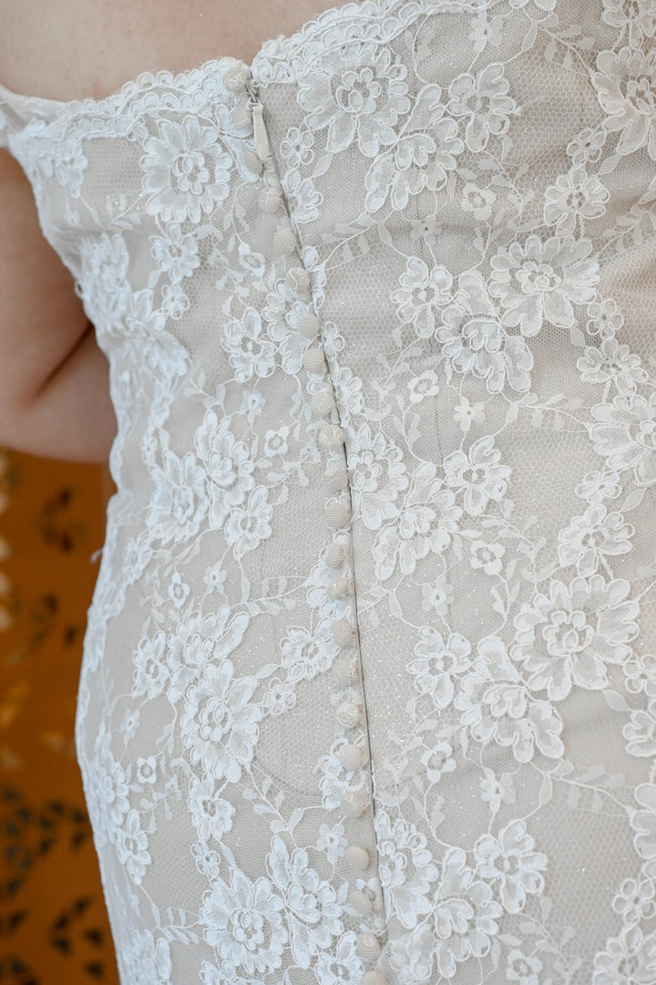 Curve Couture La Plata fit and flare wedding dress 5 - Camellia Wedding Gown Toronto