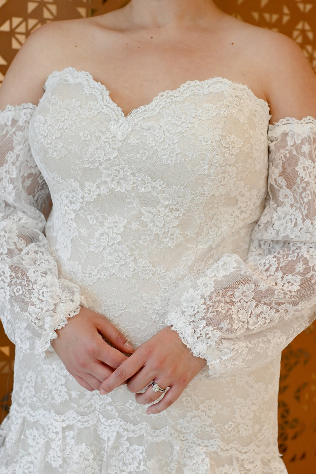 Curve Couture London a-line wedding dress 4 - Camellia Wedding Gown Toronto