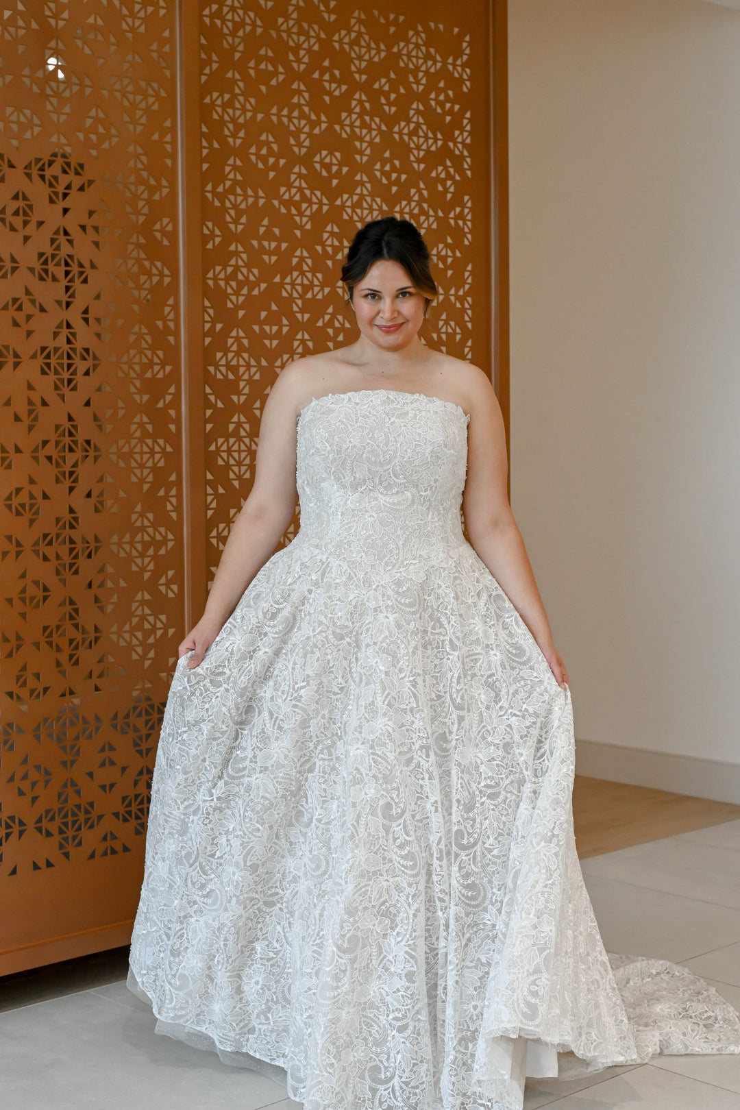 Curve Couture Lugano ball gown wedding dress 7 - Camellia Wedding Gown Toronto