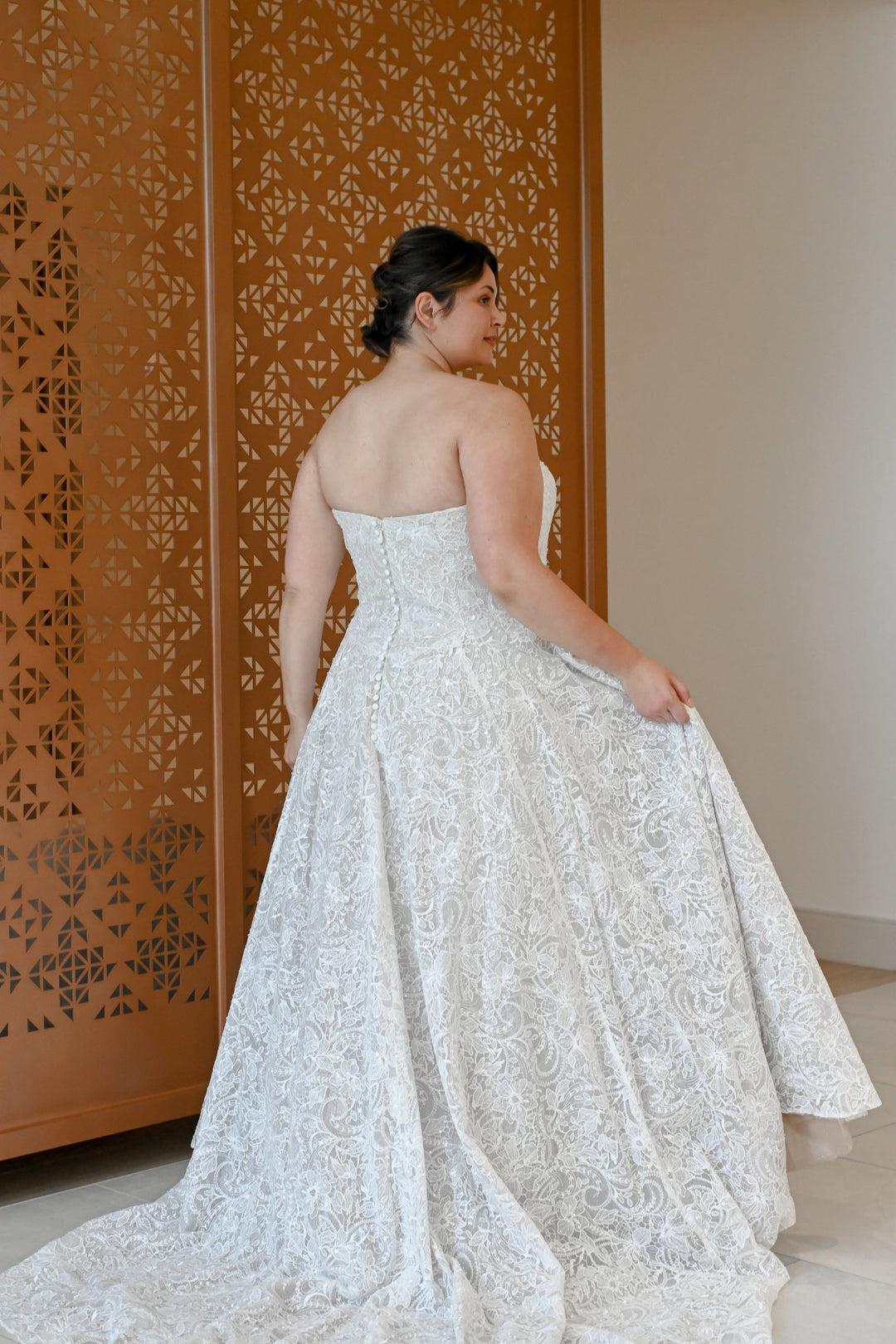 Curve Couture Lugano ball gown wedding dress 9 - Camellia Wedding Gown Toronto
