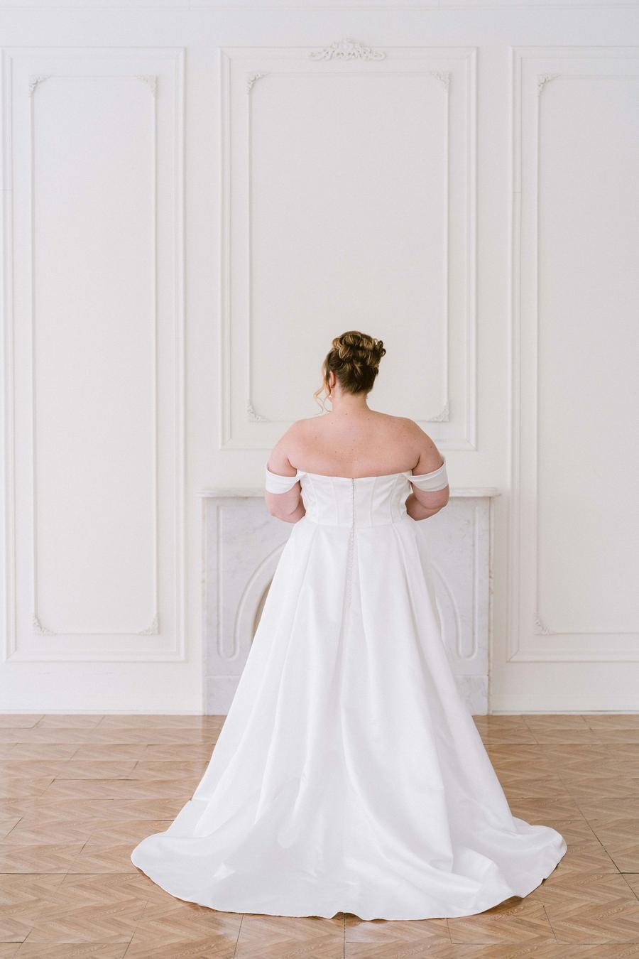 Curve Couture Maren ball gown wedding dress 2 - Camellia Wedding Gown Toronto