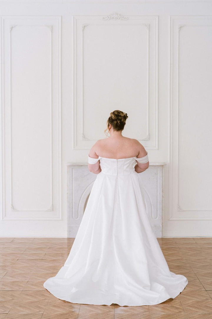 Curve Couture Maren ball gown wedding dress 2 - Camellia Wedding Gown Toronto