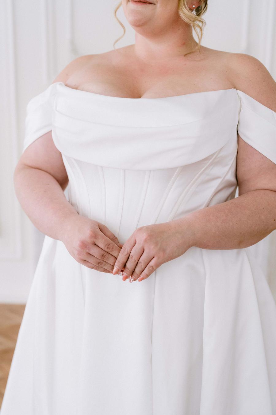 Curve Couture Maren ball gown wedding dress 3 - Camellia Wedding Gown Toronto