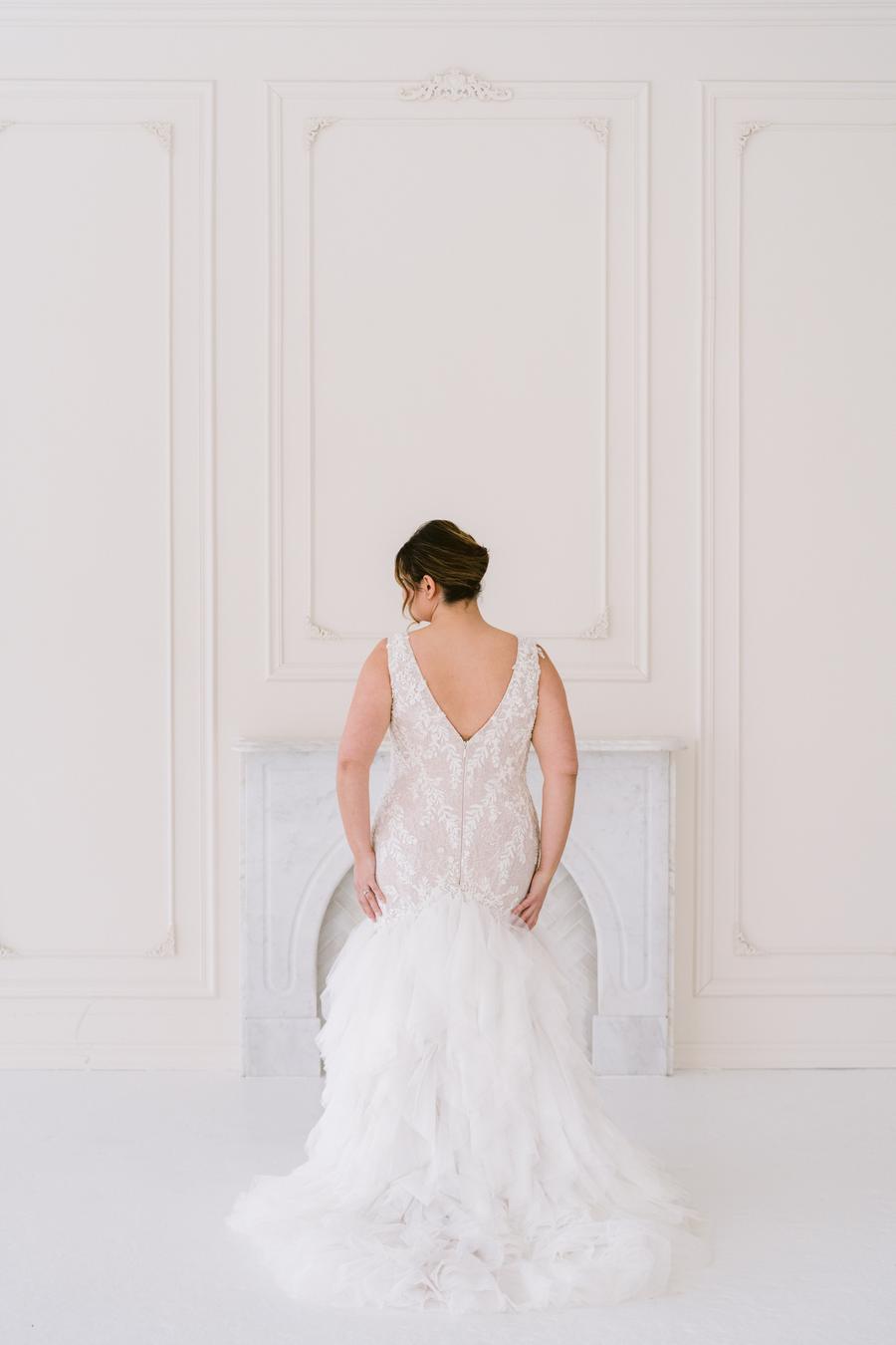 Curve Couture Margot mermaid wedding dress 2 - Camellia Wedding Gown Toronto