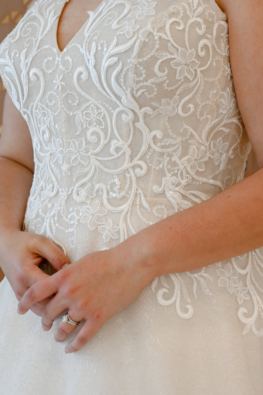 Curve Couture Rhea a-line wedding dress 3 - Camellia Wedding Gown Toronto