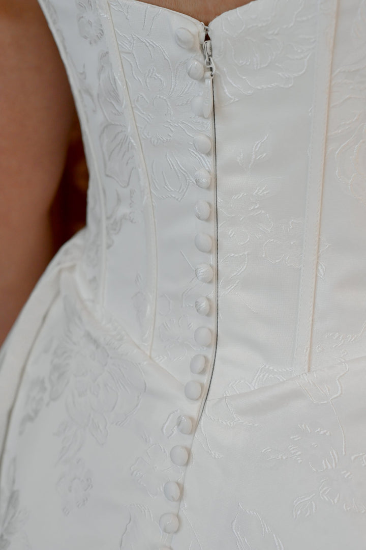 Curve Couture Taytum Jacquard ball gown wedding dress 3 - Camellia Wedding Gown Toronto