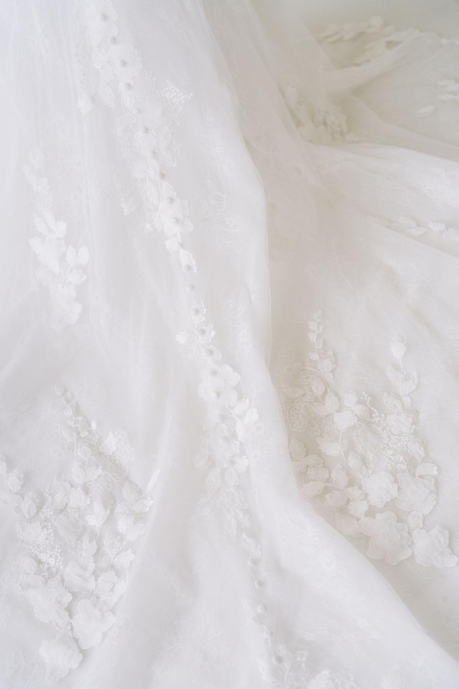 Curve Couture Valentino fit and flare wedding dress 3 - Camellia Wedding Gown Toronto
