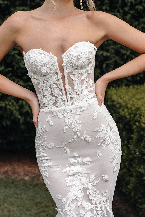 lace wedding dress san diego EZ266