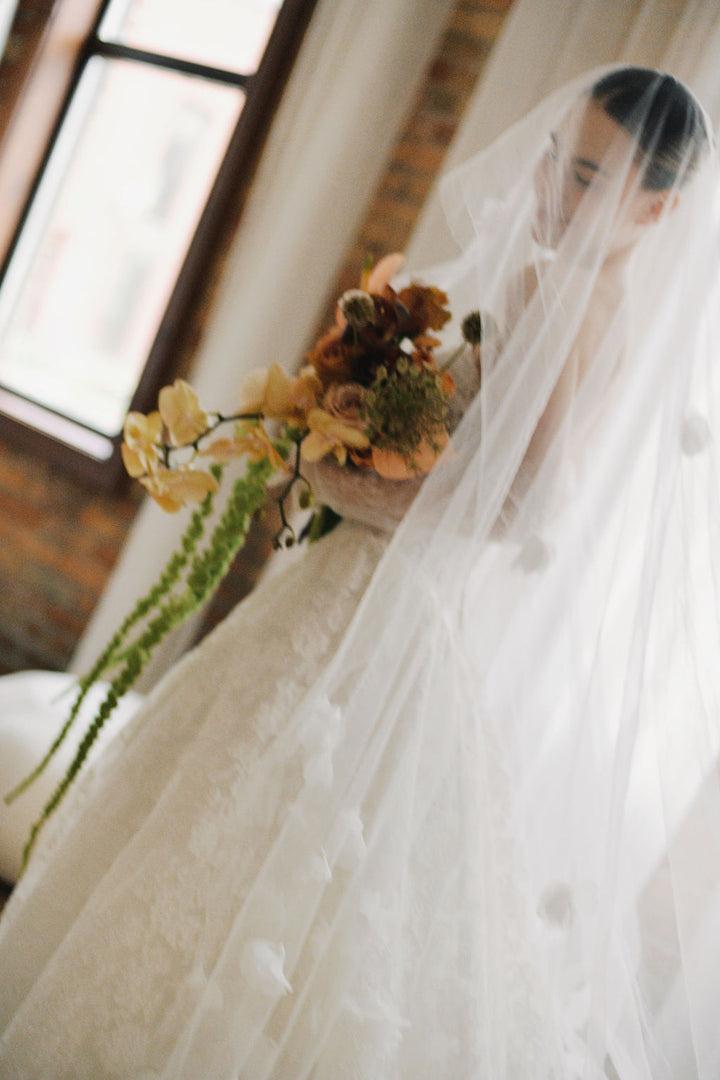 Magnolia: FloralV (Veil Only)