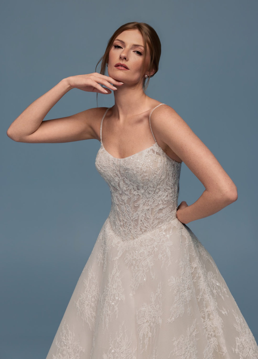 Lazaro Dru wedding dress, image 3