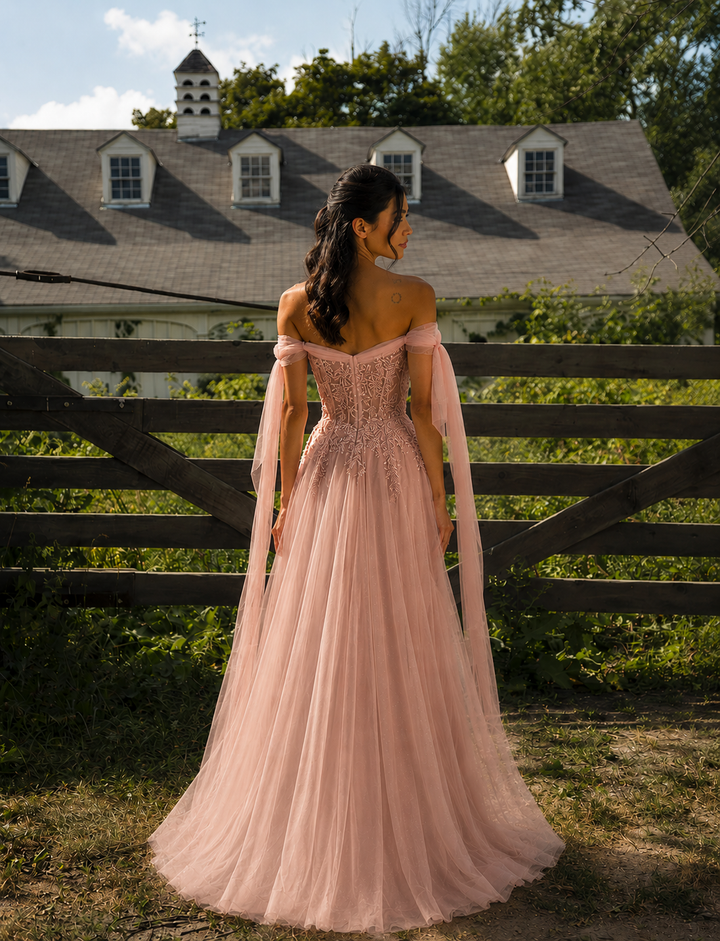 Magnolia_White_CB025_Blush_evening_dress_sample_sale
