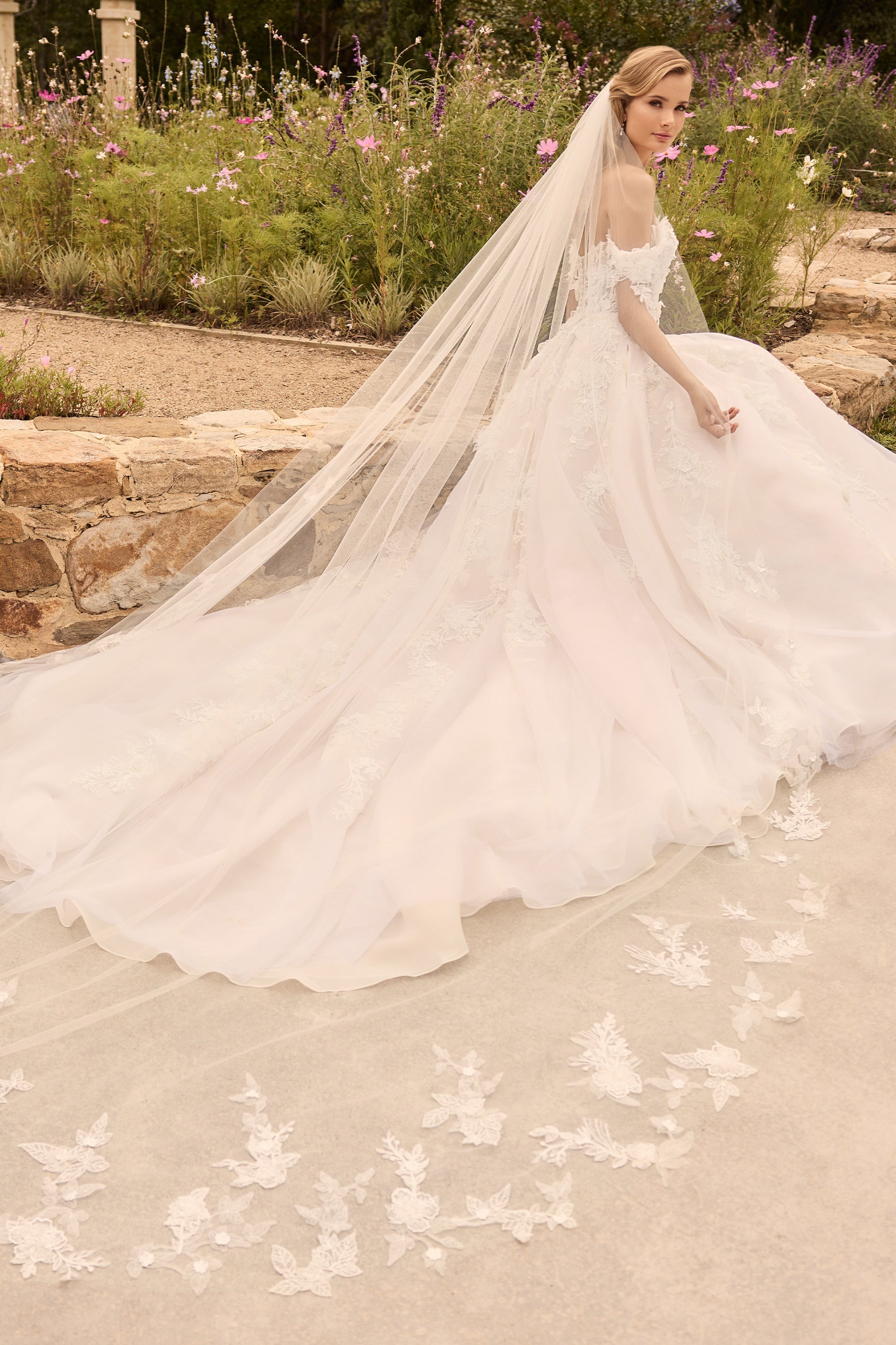 Sophia Tolli ST644VEIL Ivory