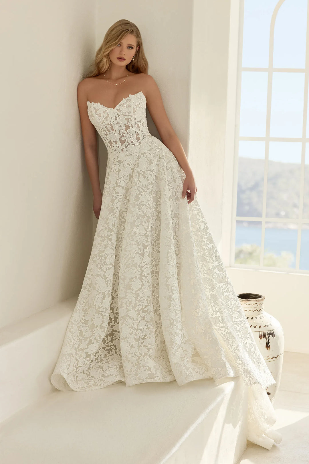 Sophia Tolli Diana Y3229 wedding dress, image 1