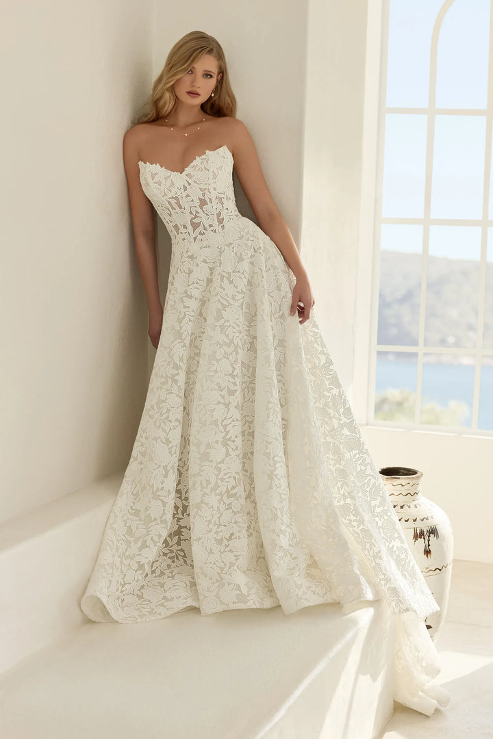 Sophia Tolli Diana Y3229 wedding dress, image 1