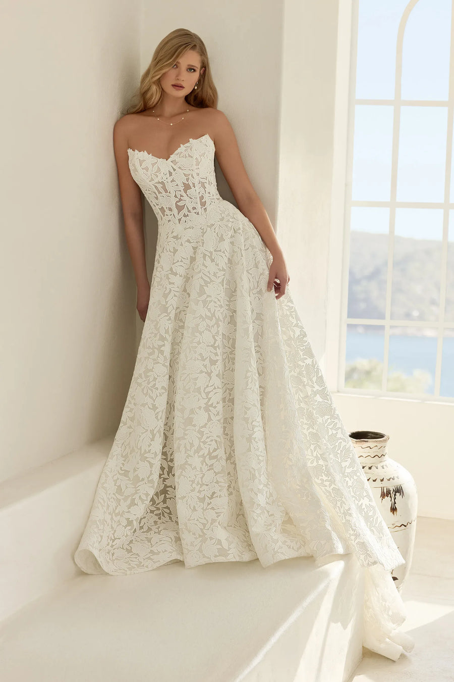 Sophia Tolli Diana Y3229 wedding dress, image 1