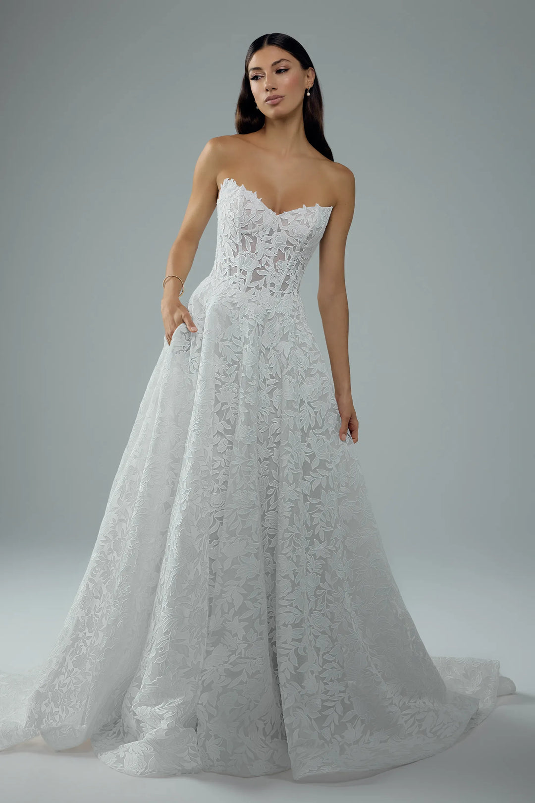 Sophia Tolli Diana Y3229 wedding dress, image 3