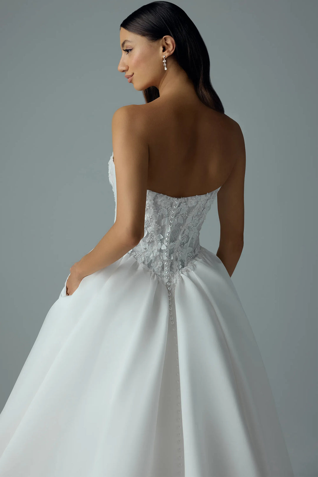 Sophia Tolli Tiffany Y3235 wedding dress, image 4