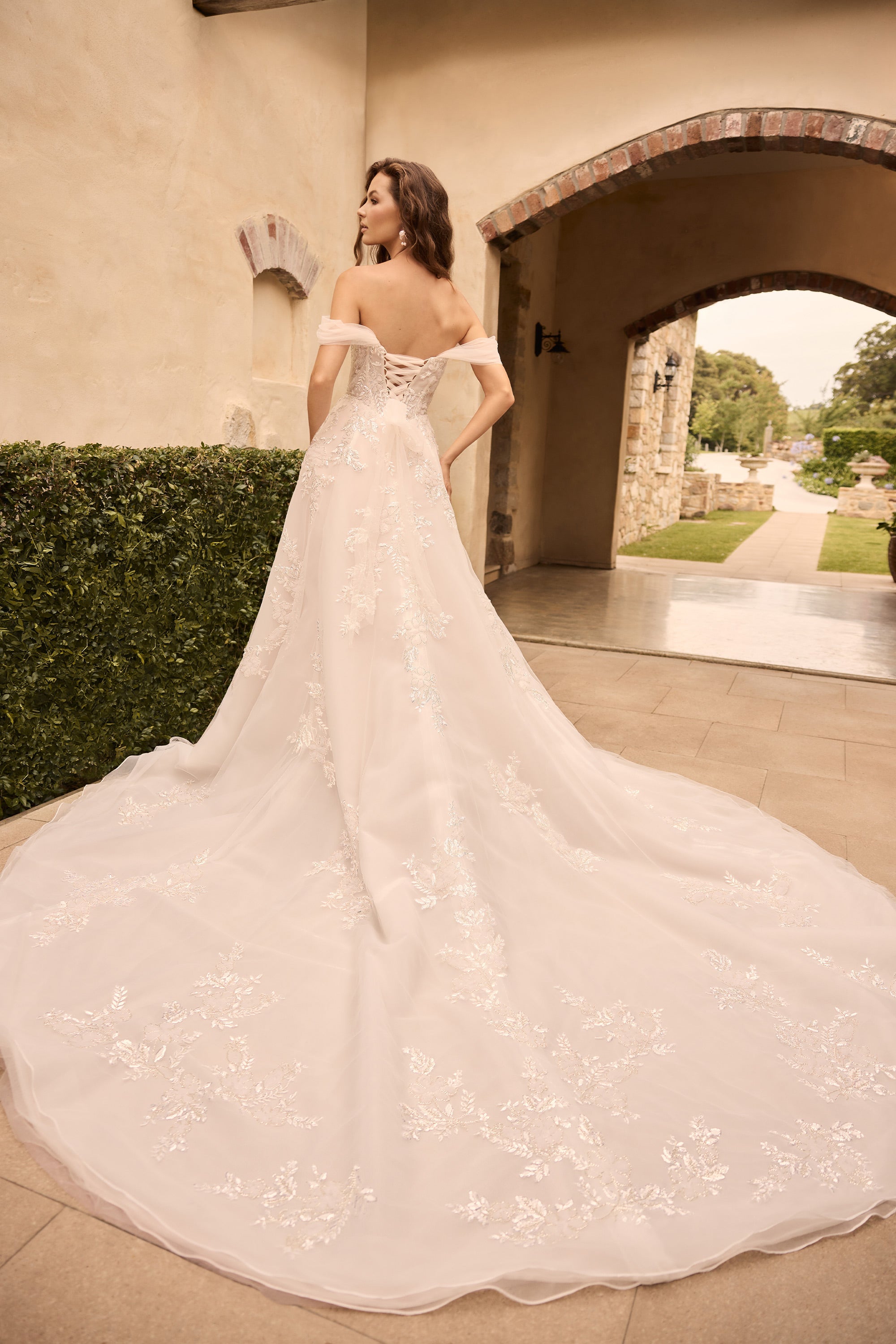 Sophia Tolli: Y3168 - Astrid – Camellia Wedding Gown | Bridal