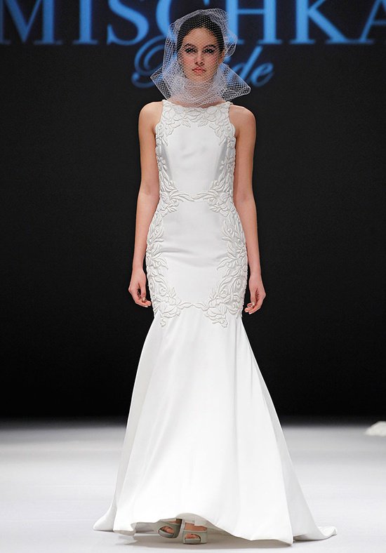 Badgley Mischka Crawford sample sale wedding dresss front view