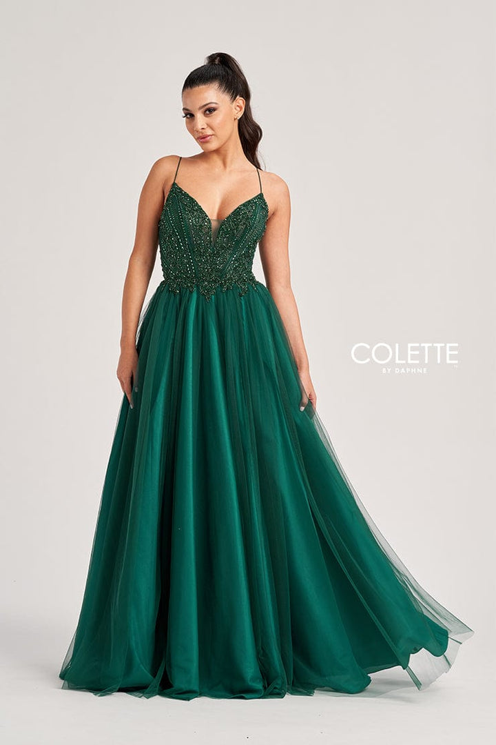 Colette by Daphne Prom 00 / Emerald Colette: CL8250