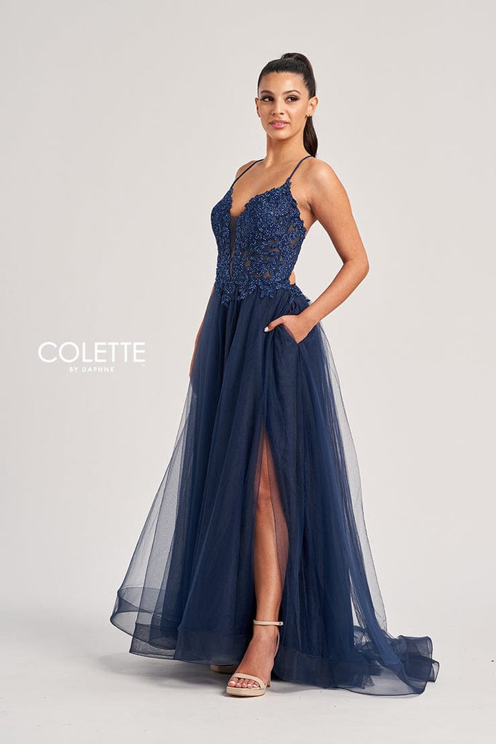 Colette by Daphne Prom 00 / Navy Blue Colette: CL8320