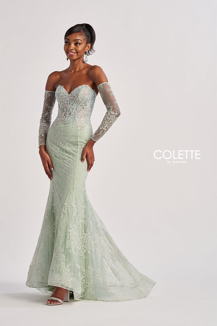 Colette by Daphne Prom 00 / Light Sage Colette: CL8415