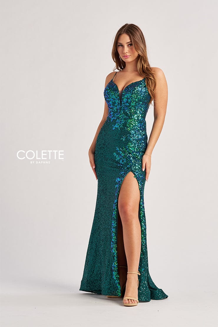 Colette by Daphne Prom 00 / Emerald Colette: CL8425