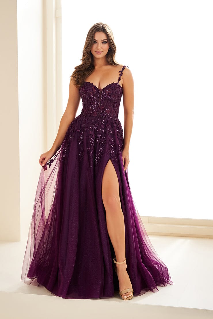 Ellie Wilde Prom 00 / Plum Ellie Wilde: EW36046