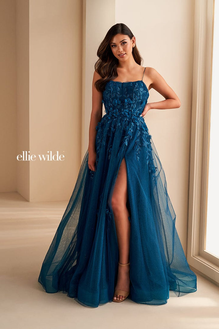 Ellie Wilde Prom 00 / Teal Ellie Wilde: EW36222