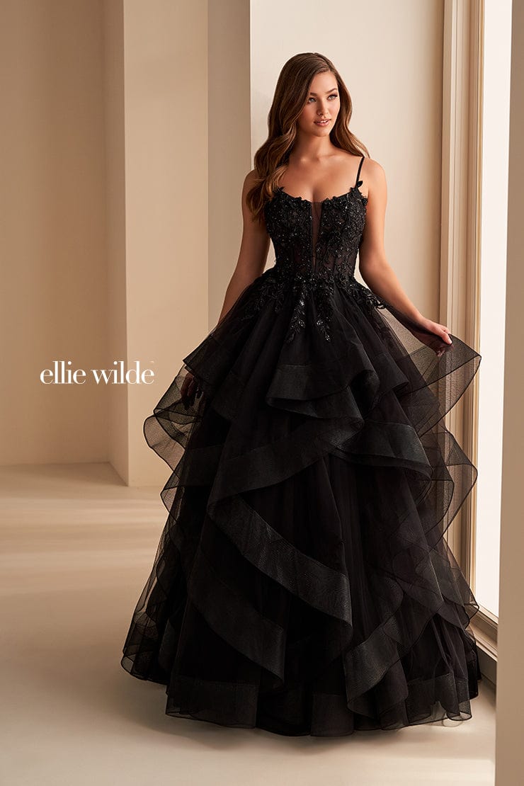 Ellie Wilde Prom 00 / Black Ellie Wilde: EW36225