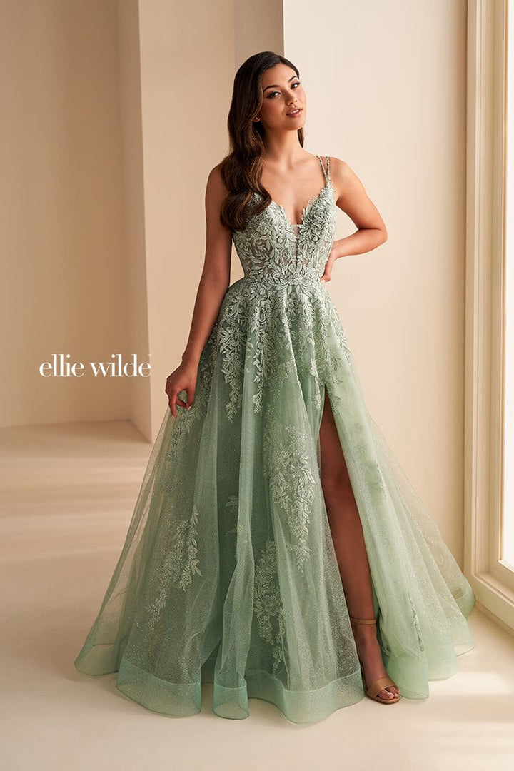 Ellie Wilde Prom 00 / Sage Ellie Wilde: EW36226