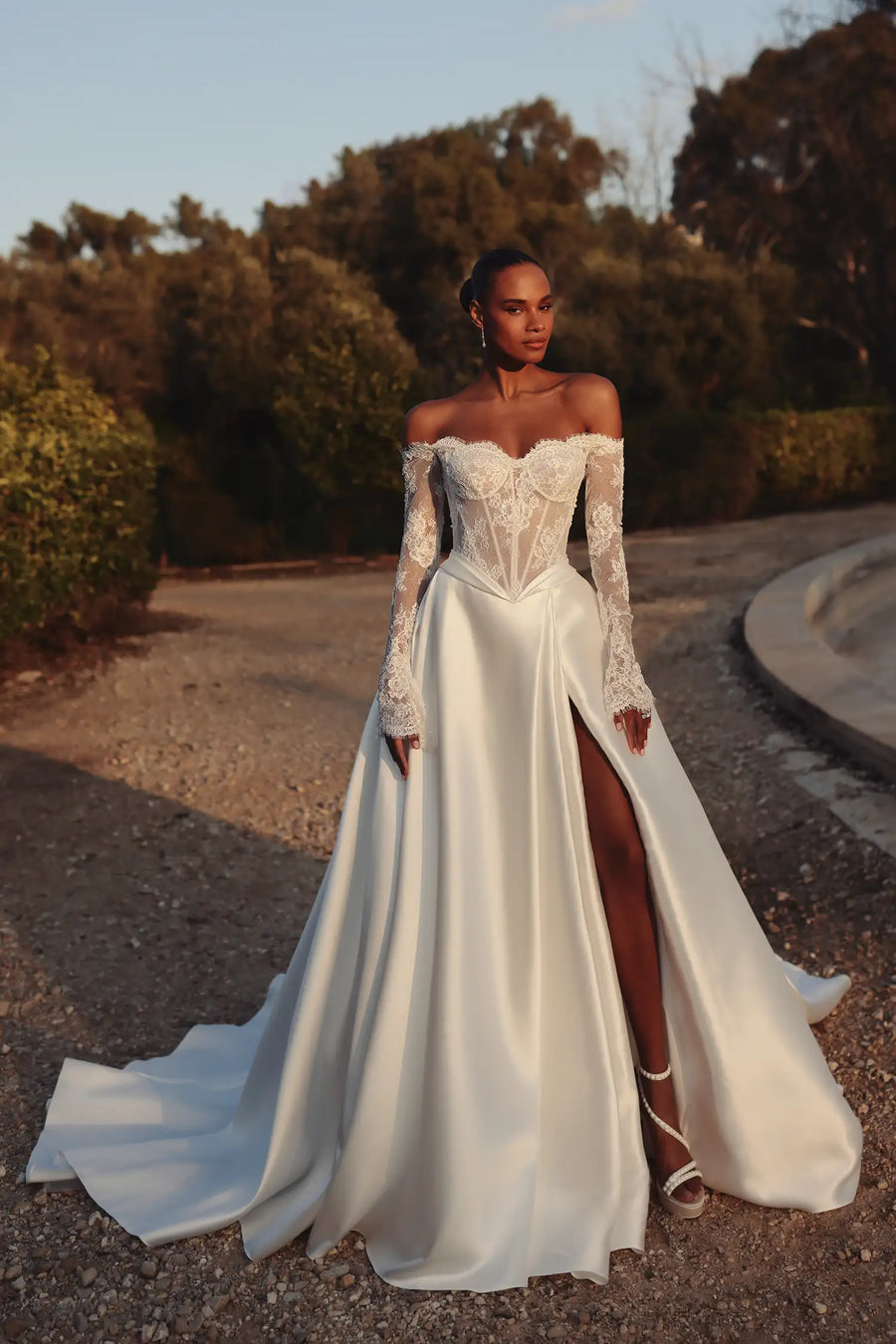 Long Sleeve Wedding Dresses Camellia Wedding Gown | Bridal Store | Wedding Dresses in Toronto Long Sleeve Wedding Dresses Camellia Wedding Gown | Bridal Store | Wedding Dresses in Toronto
