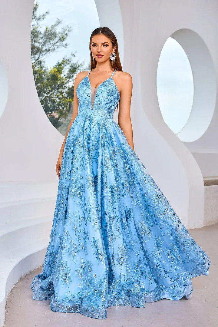 Jadore Evening Dress 2 / Denim Jadore: J25021