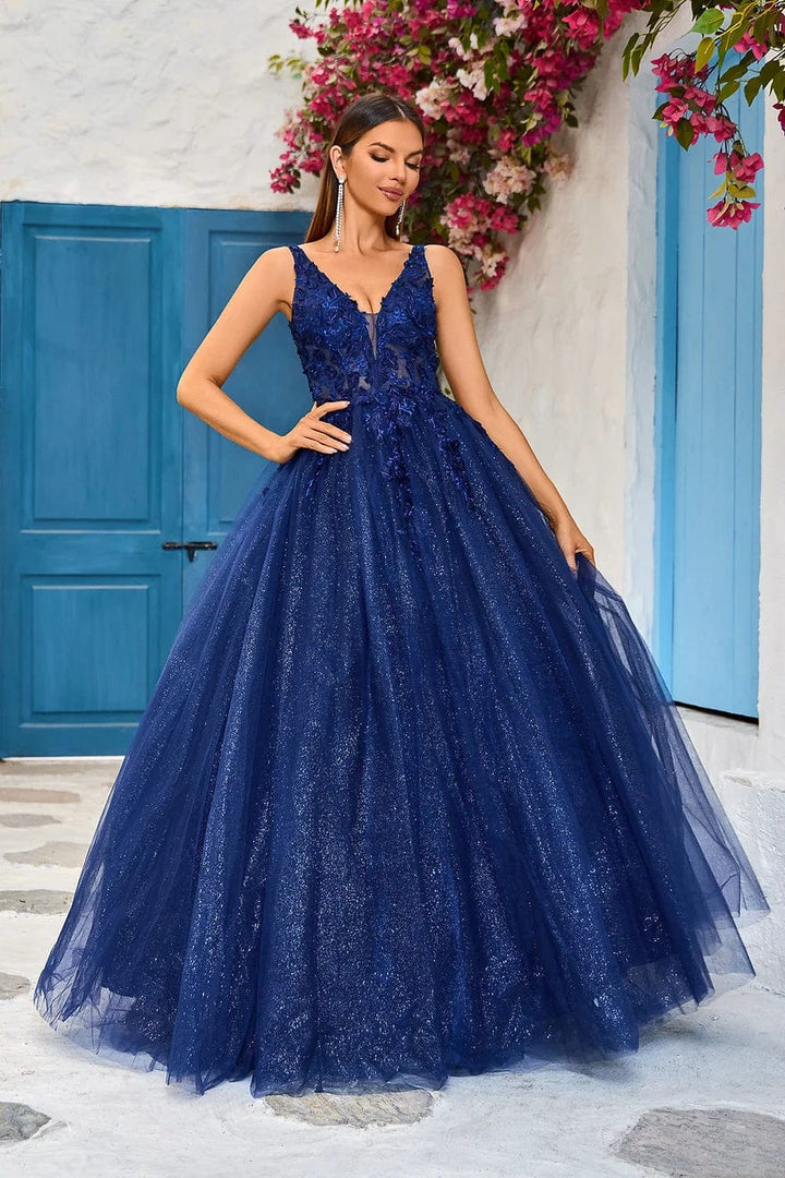 Jadore Evening Dress 2 / Navy Jadore: J25028